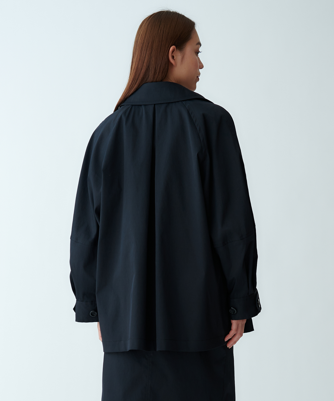 ボリュームスリーブトレンチコート