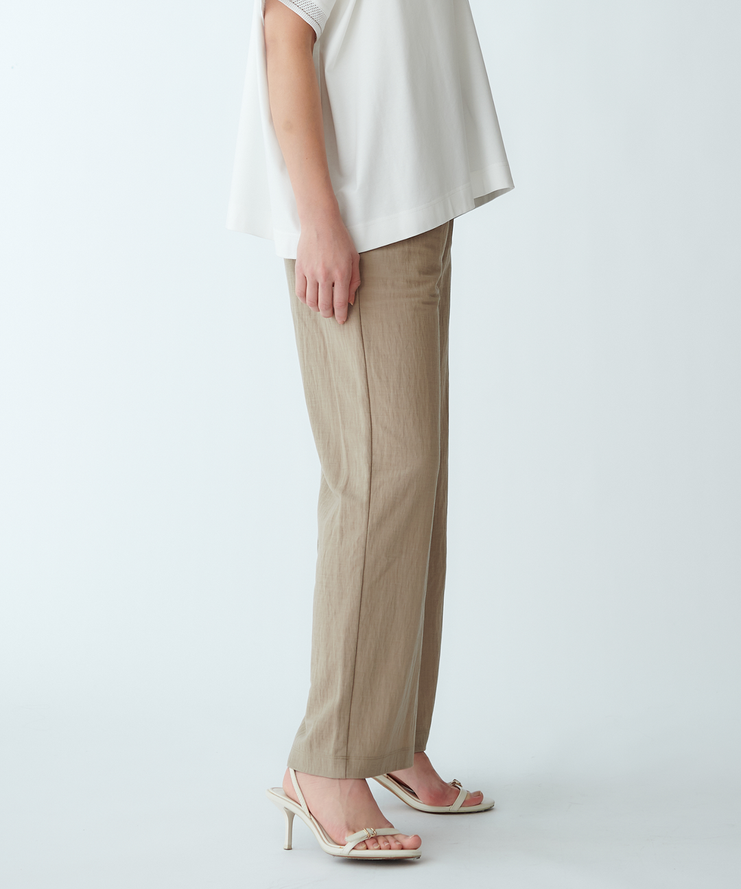 スムースイージーワイドパンツ