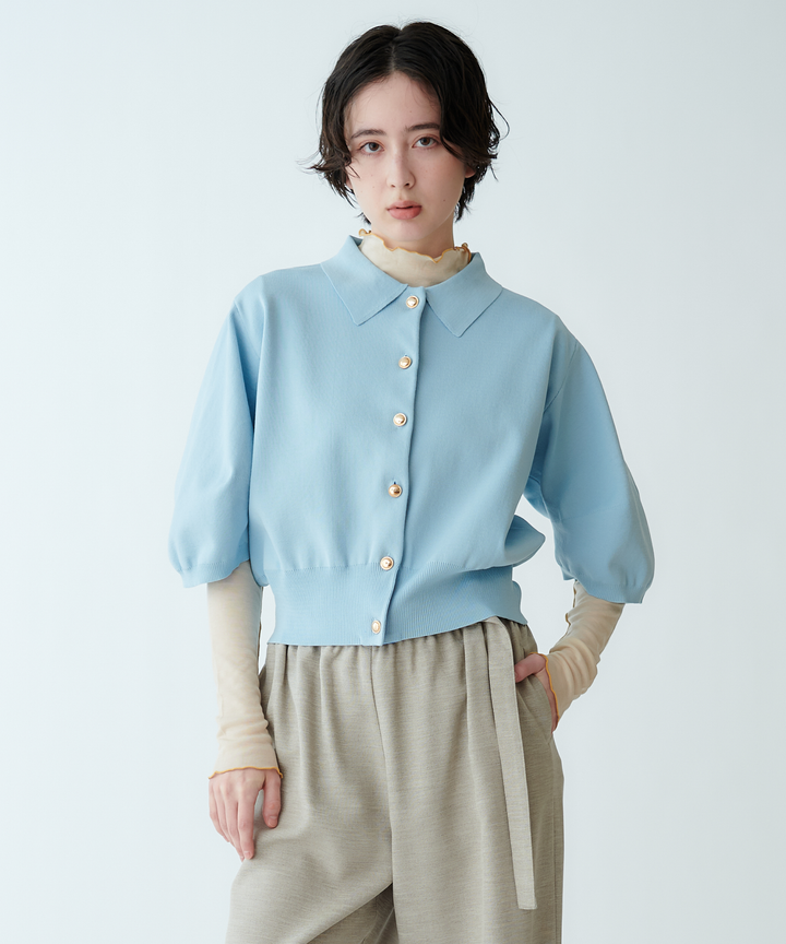 モデル H：165cm / 38 / ライトブルー