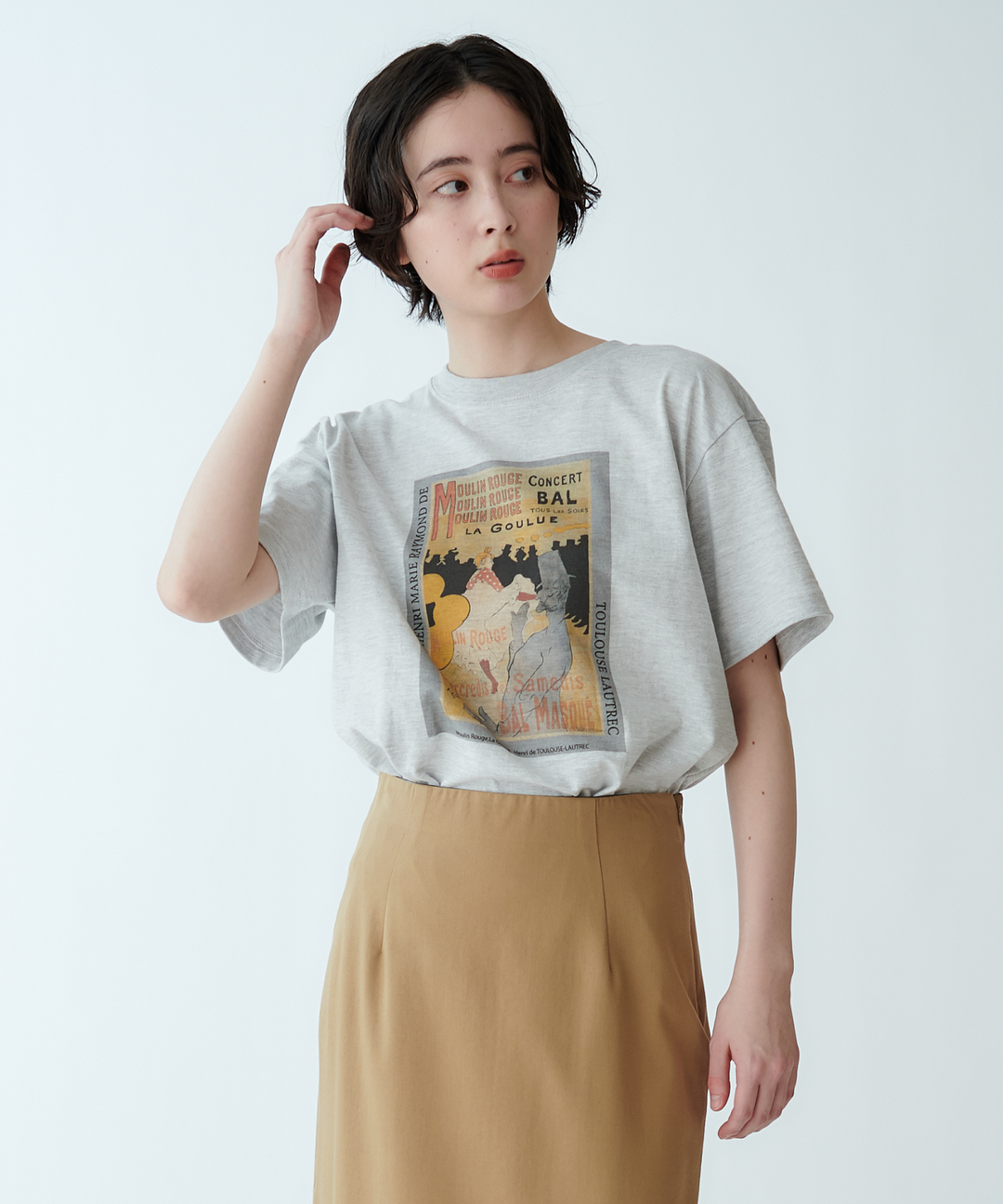 モデル H：165cm / 38 / アッシュ