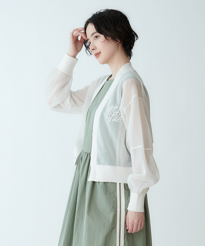 ライトニットカーディガン