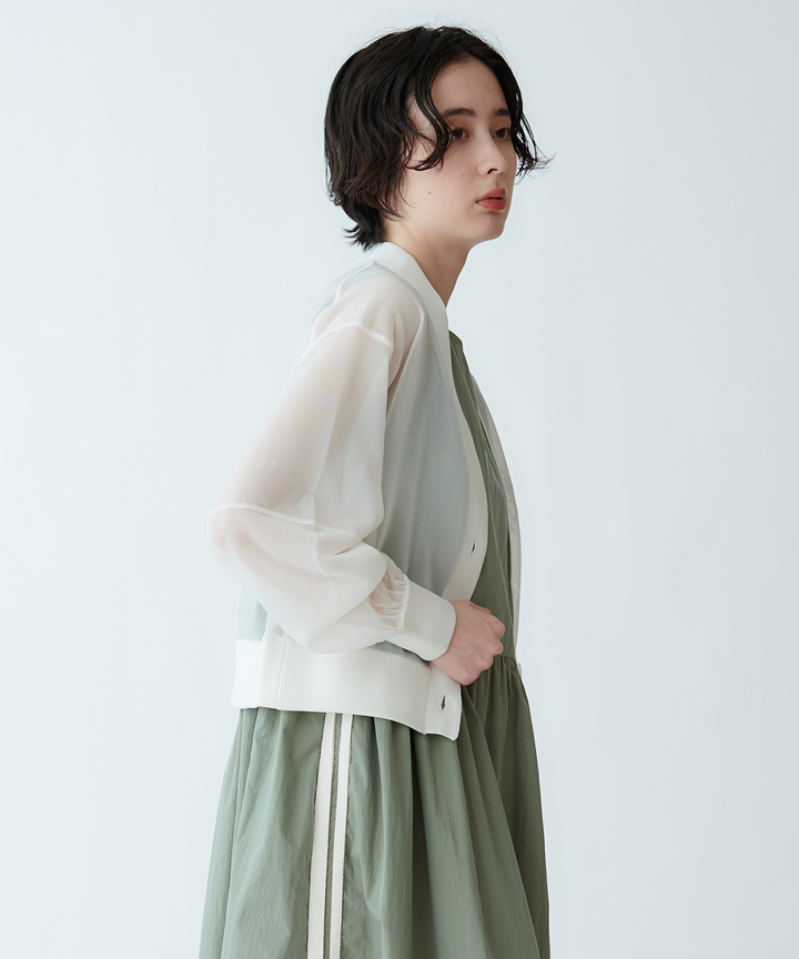 ライトニットカーディガン