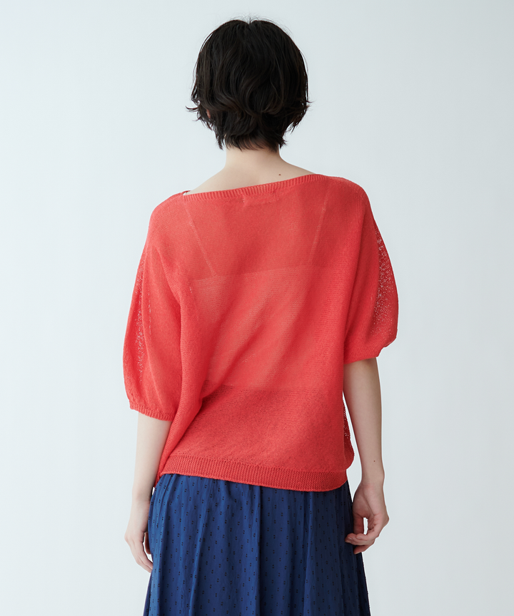 ドルマンスリーブニット