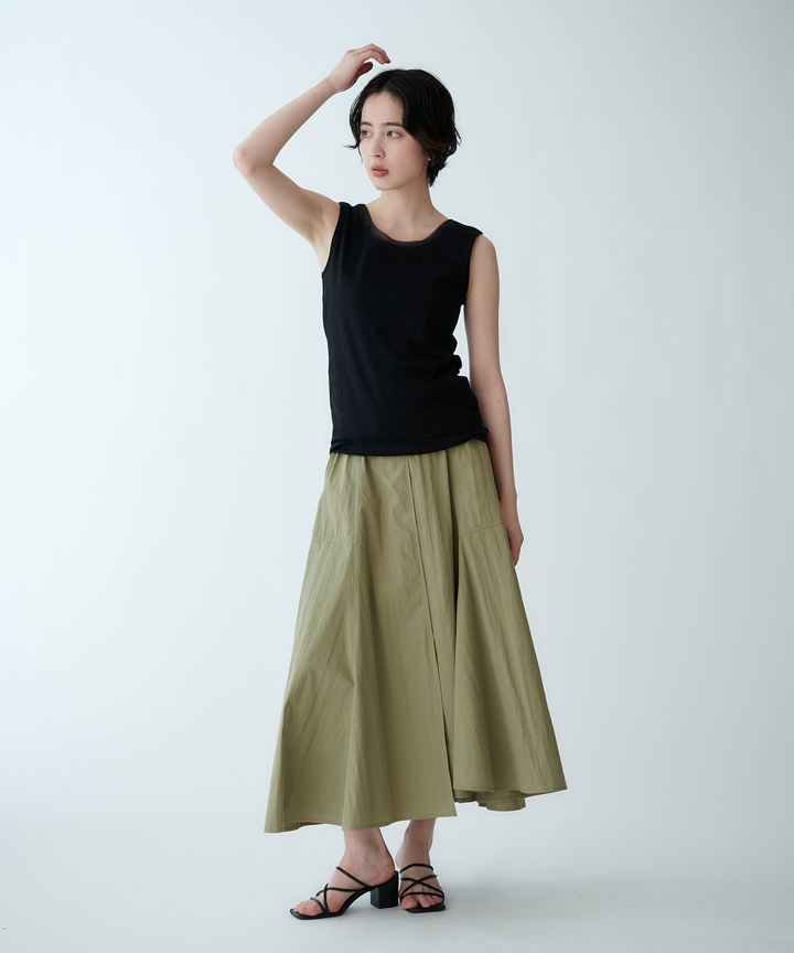 ベイカーポケットアシンメトリースカート
