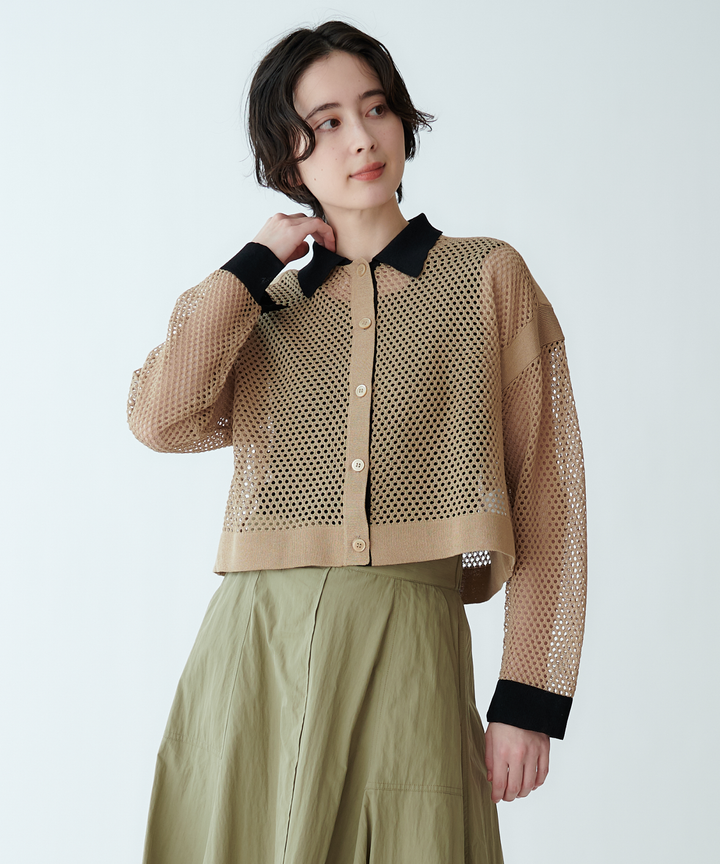 モデル H：165cm / 38 / ベージュ