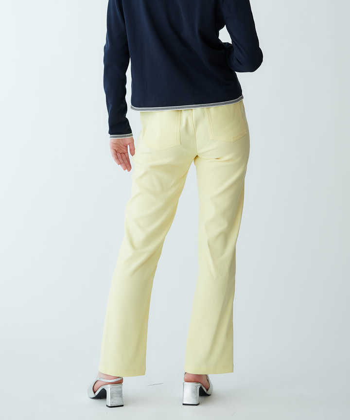 ストレッチセンタースリットパンツ