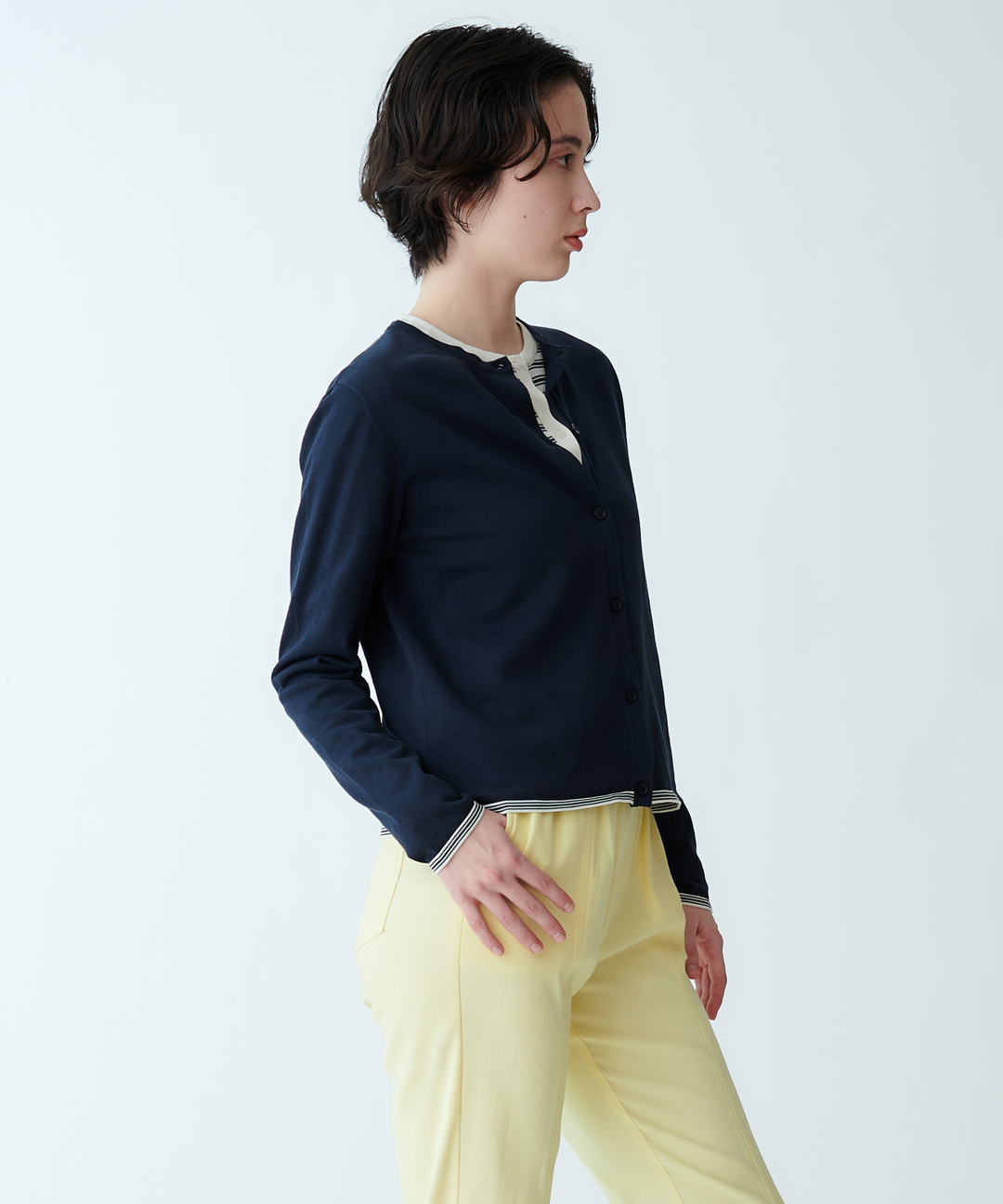 ベーシックニットカーディガン