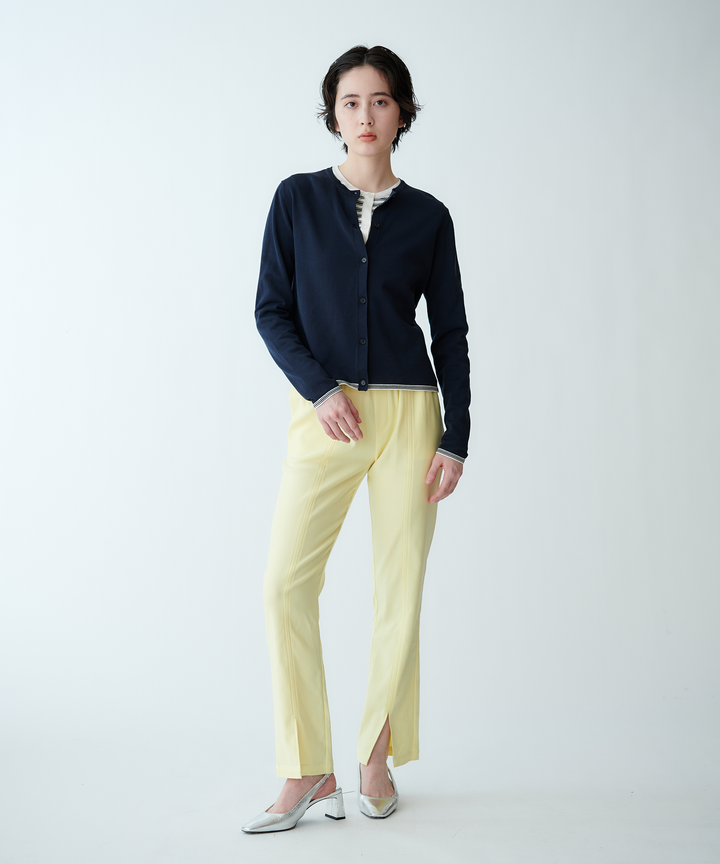 ストレッチセンタースリットパンツ