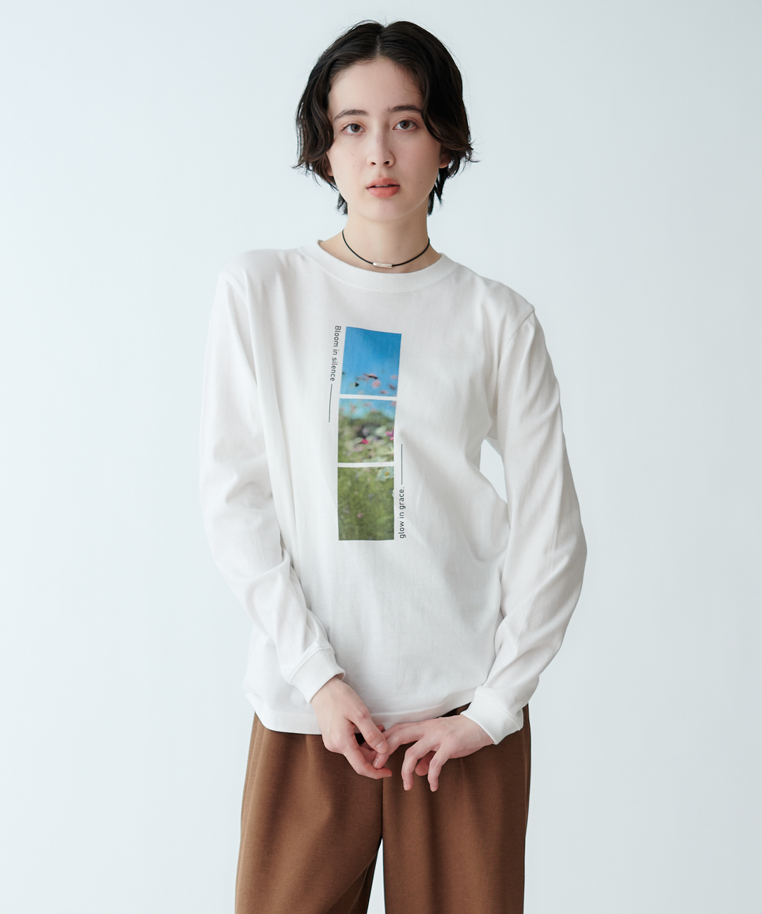 モデル H：165cm / 38 / ホワイト