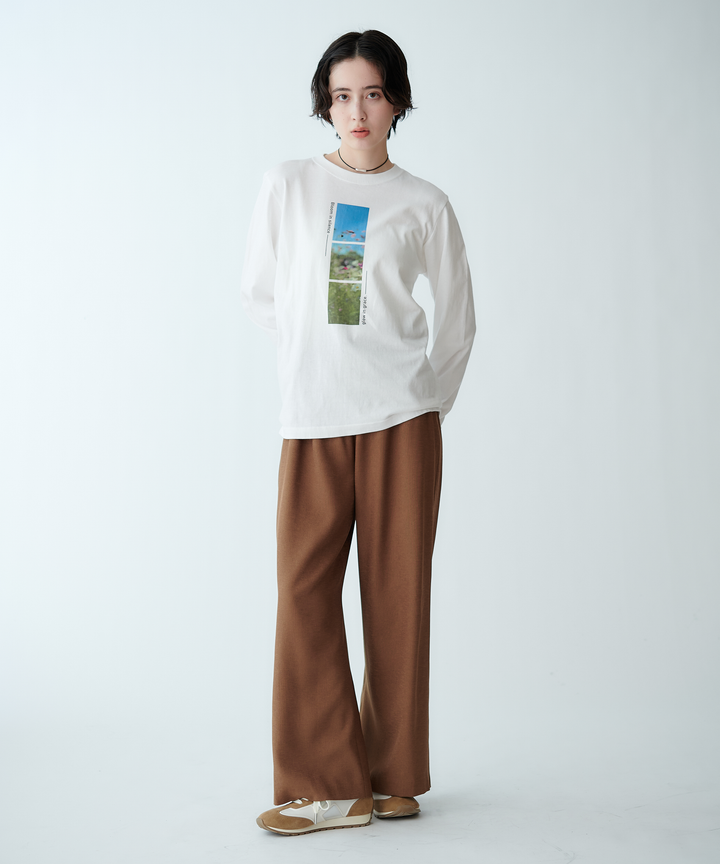 ストレートシルエットパンツ