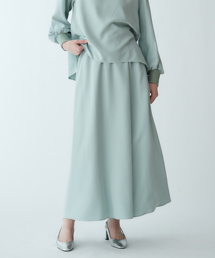 シンプルAラインスカート