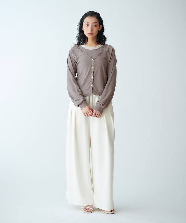 フライスカーディガン