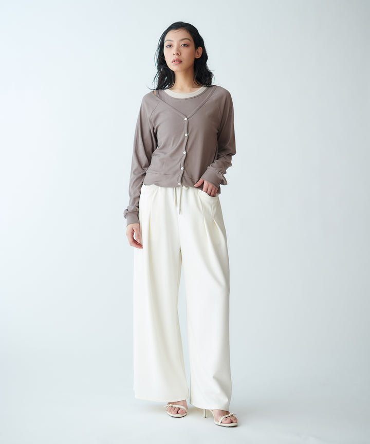 フライスカーディガン