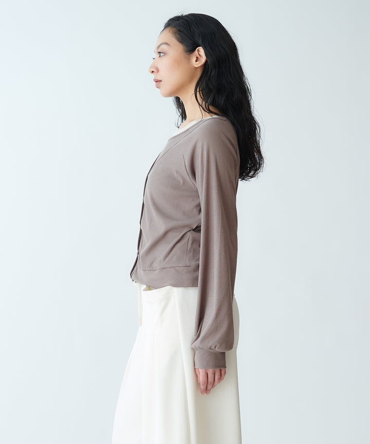 フライスカーディガン