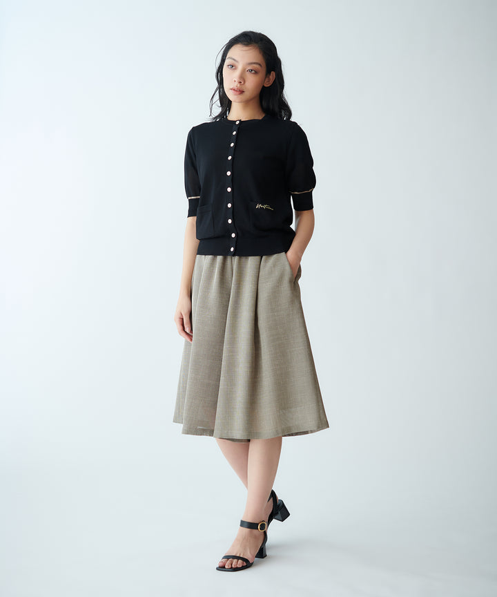 フレアショートパンツ