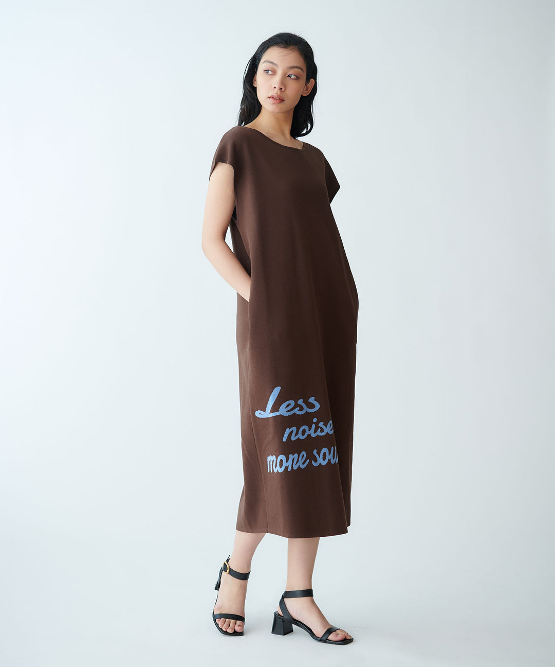 Logo Design Knit Dress