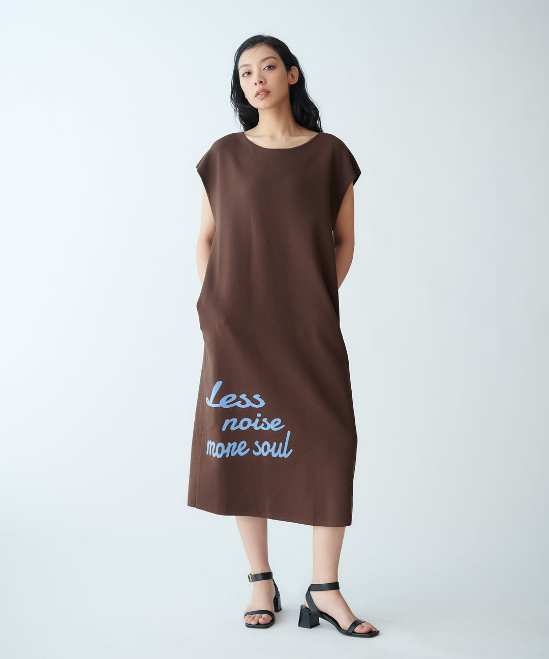Logo Design Knit Dress