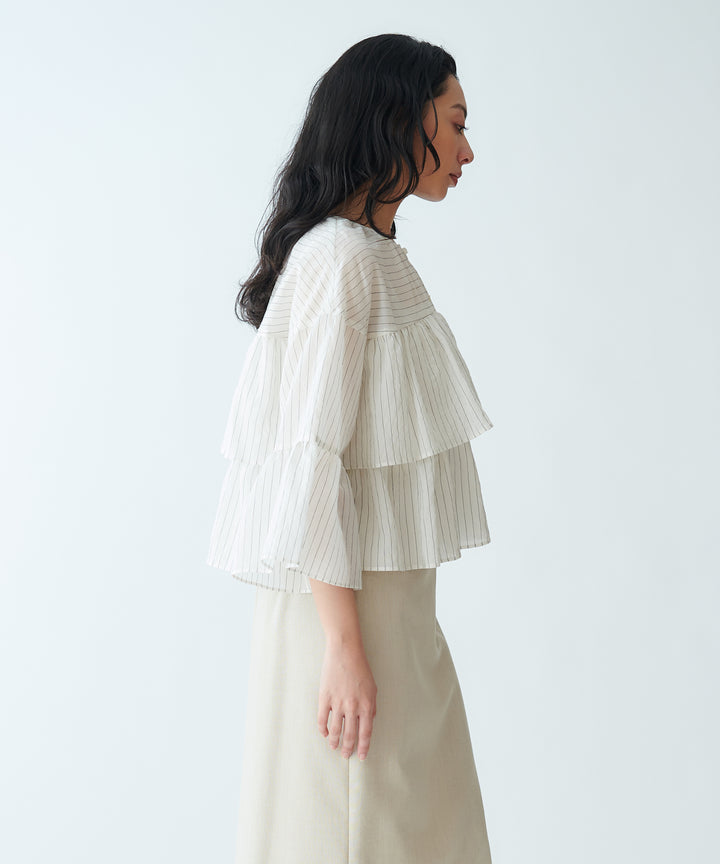 Tiered Frill Blouse