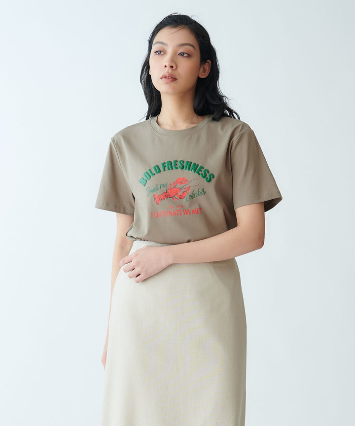 ロゴプリントTシャツ