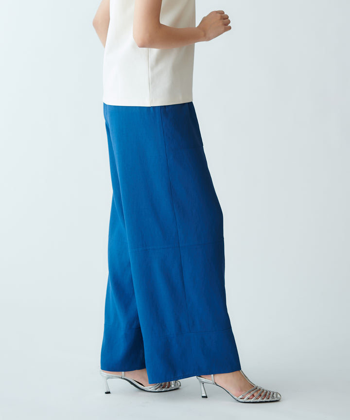 Linen-Look Wide Pants