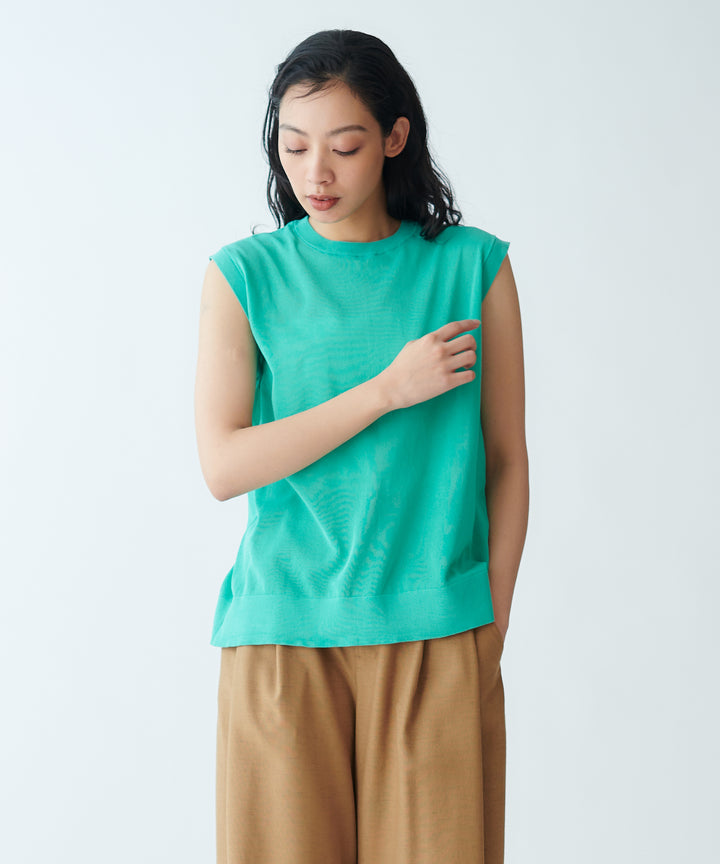 Back Slit Sheer Knit