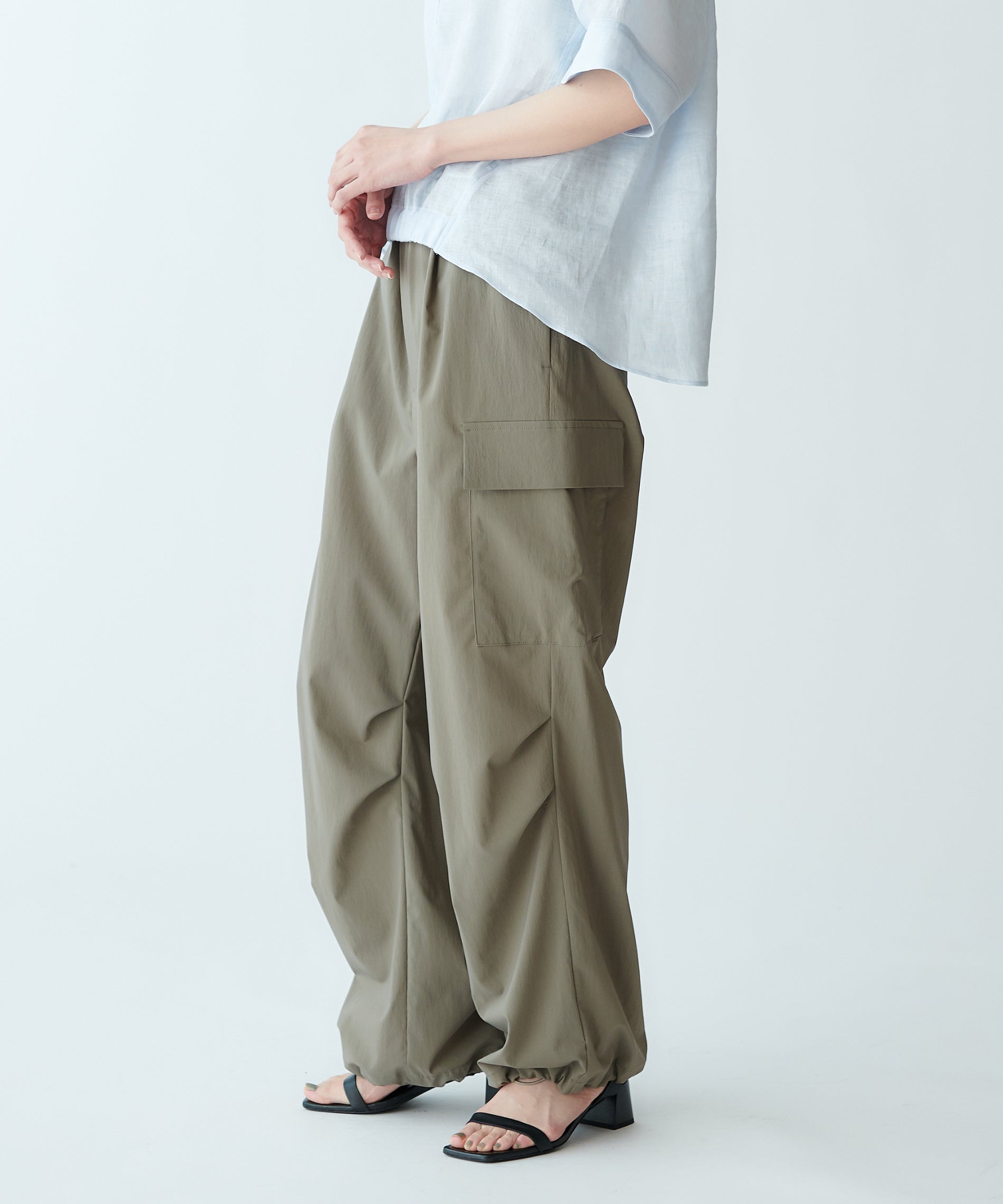 INNAT サンプル品パラシュートパンツ ミリタリーパラシュートパンツ – FACE SANS FARD