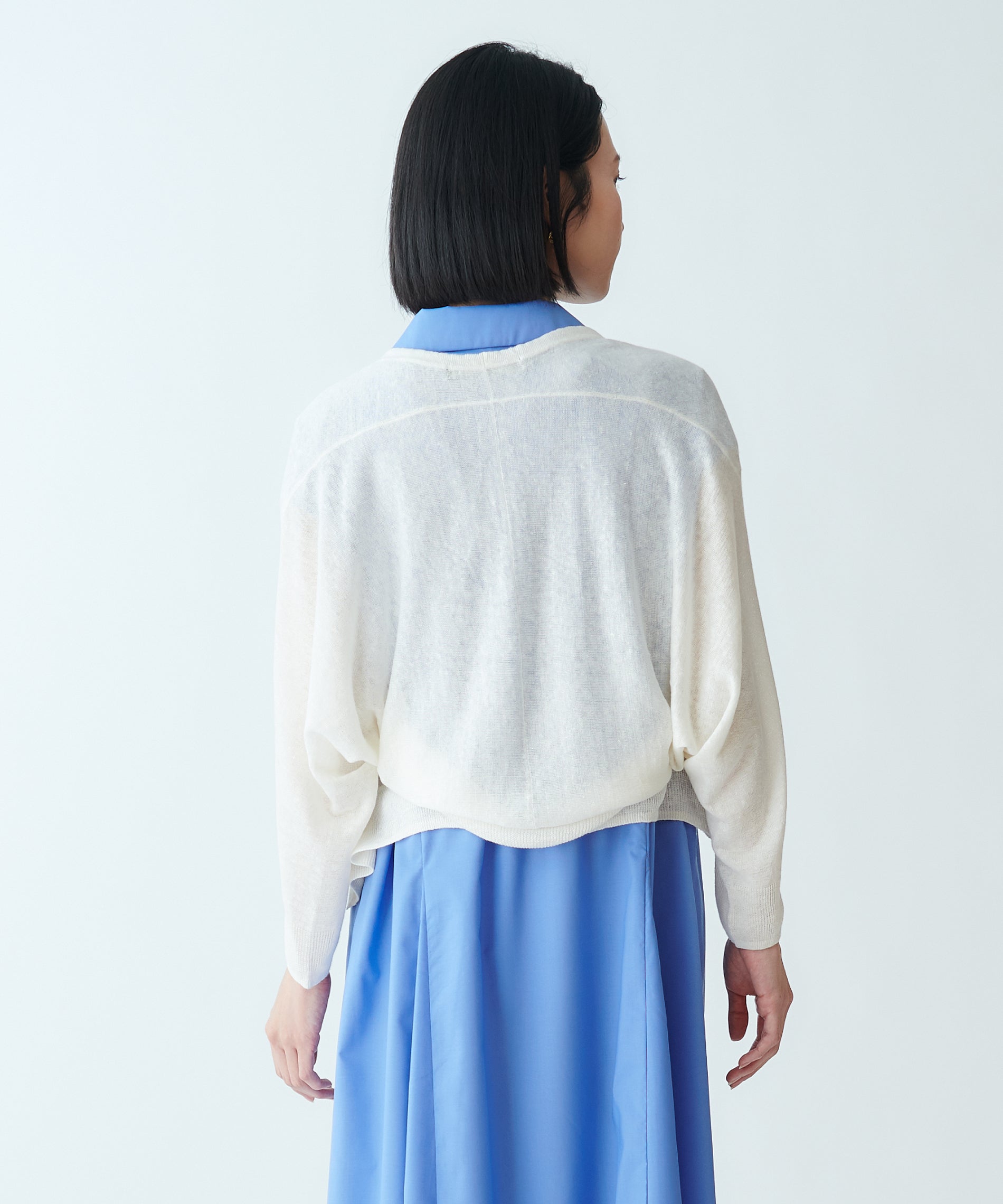 リネンニットボレロカーディガン – FACE SANS FARD