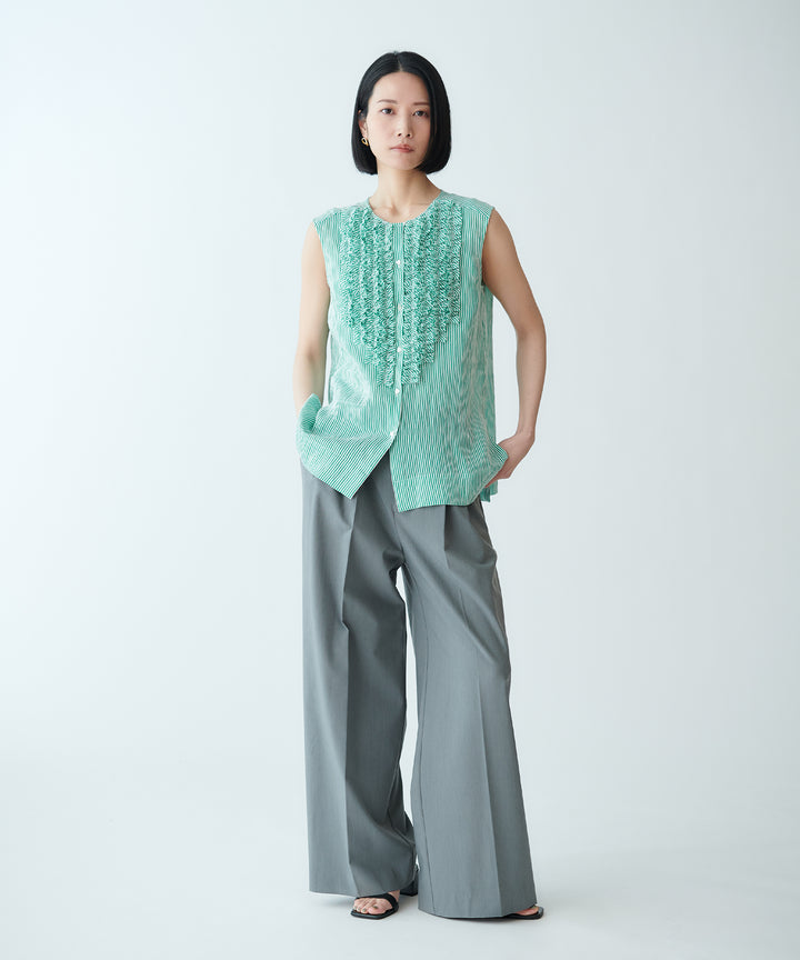 ワイドストレートパンツ