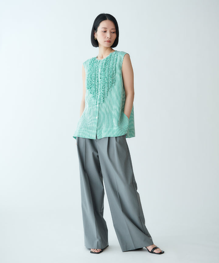 ワイドストレートパンツ