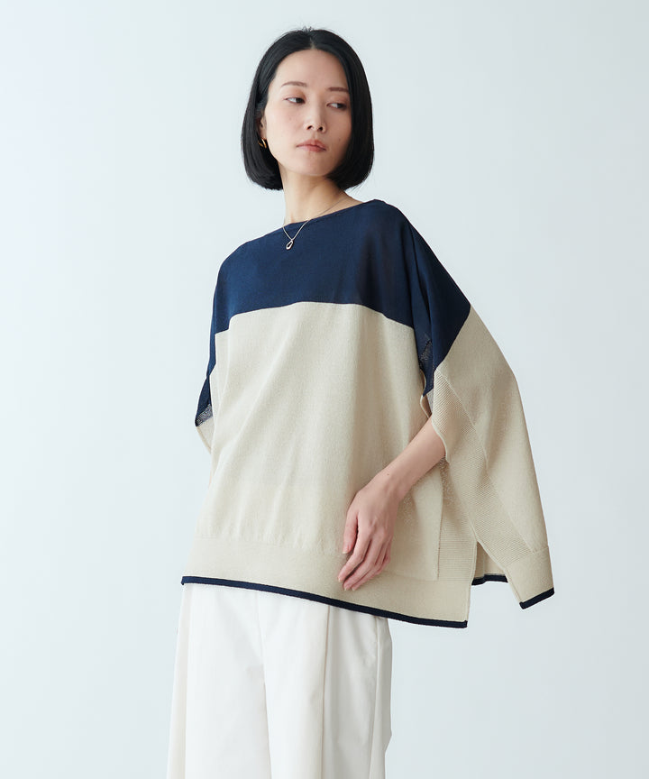 オーバーサイズサマーニット