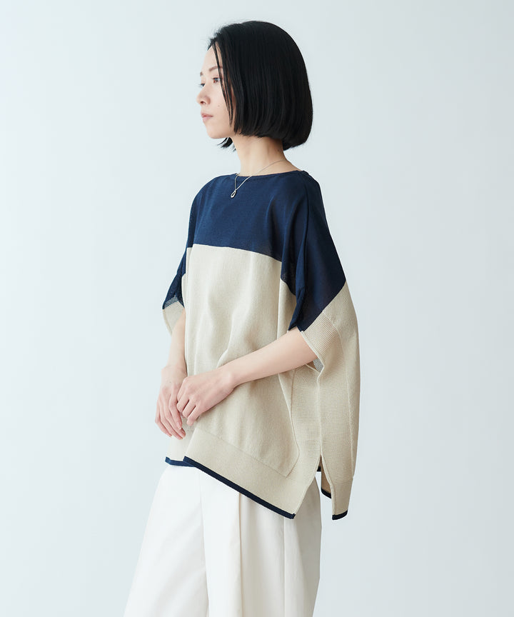 オーバーサイズサマーニット