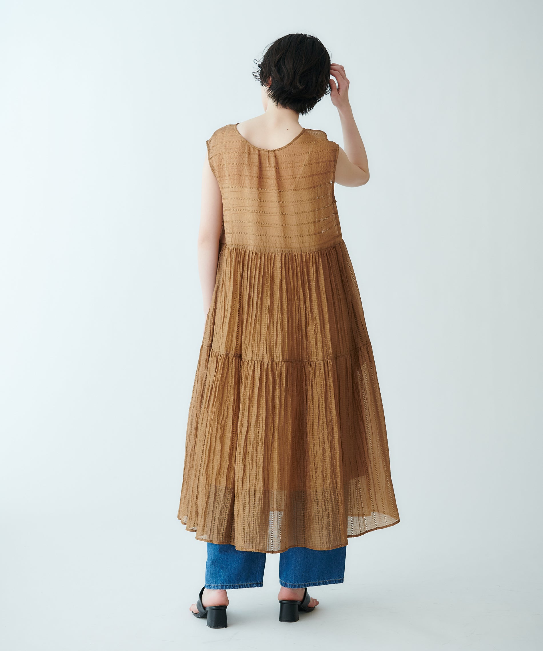 2WAYティアードリボンワンピース – FACE SANS FARD