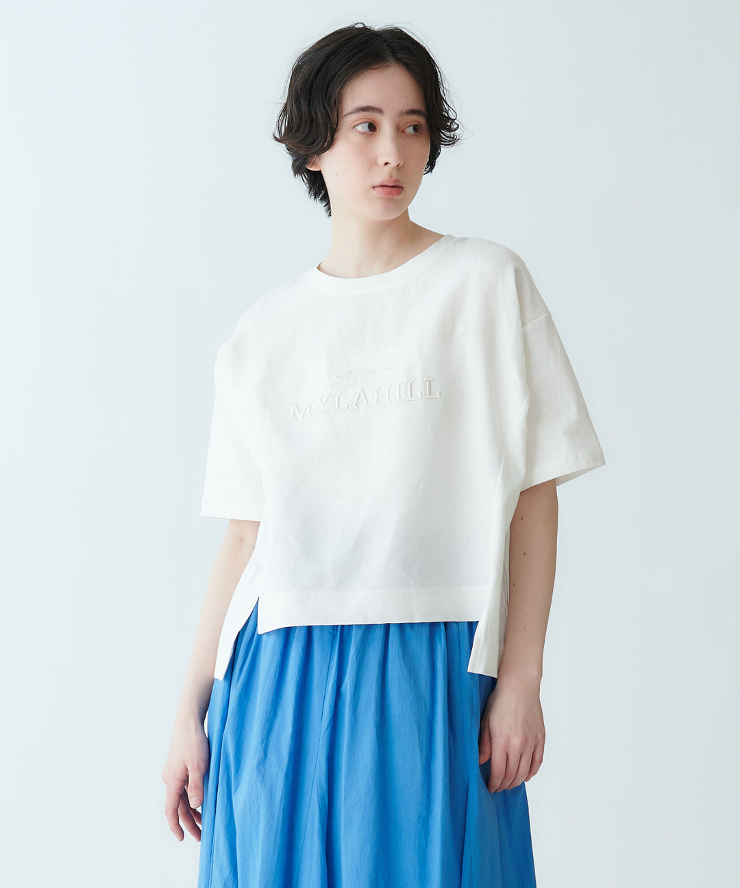 モデル H：165cm / 38 /ホワイト