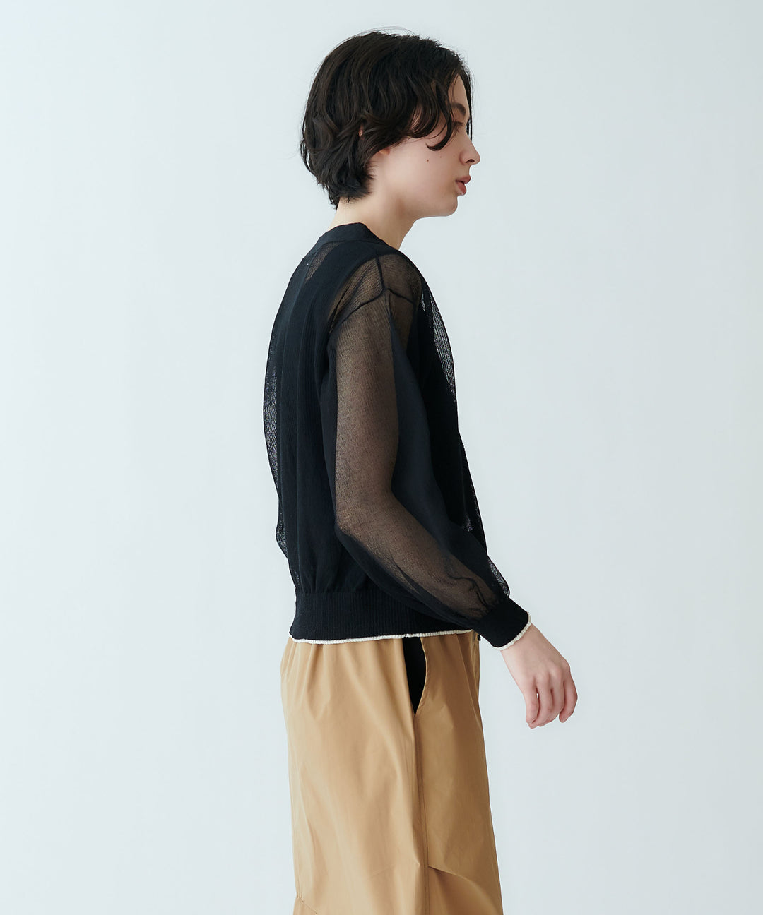 シアーカーディガン