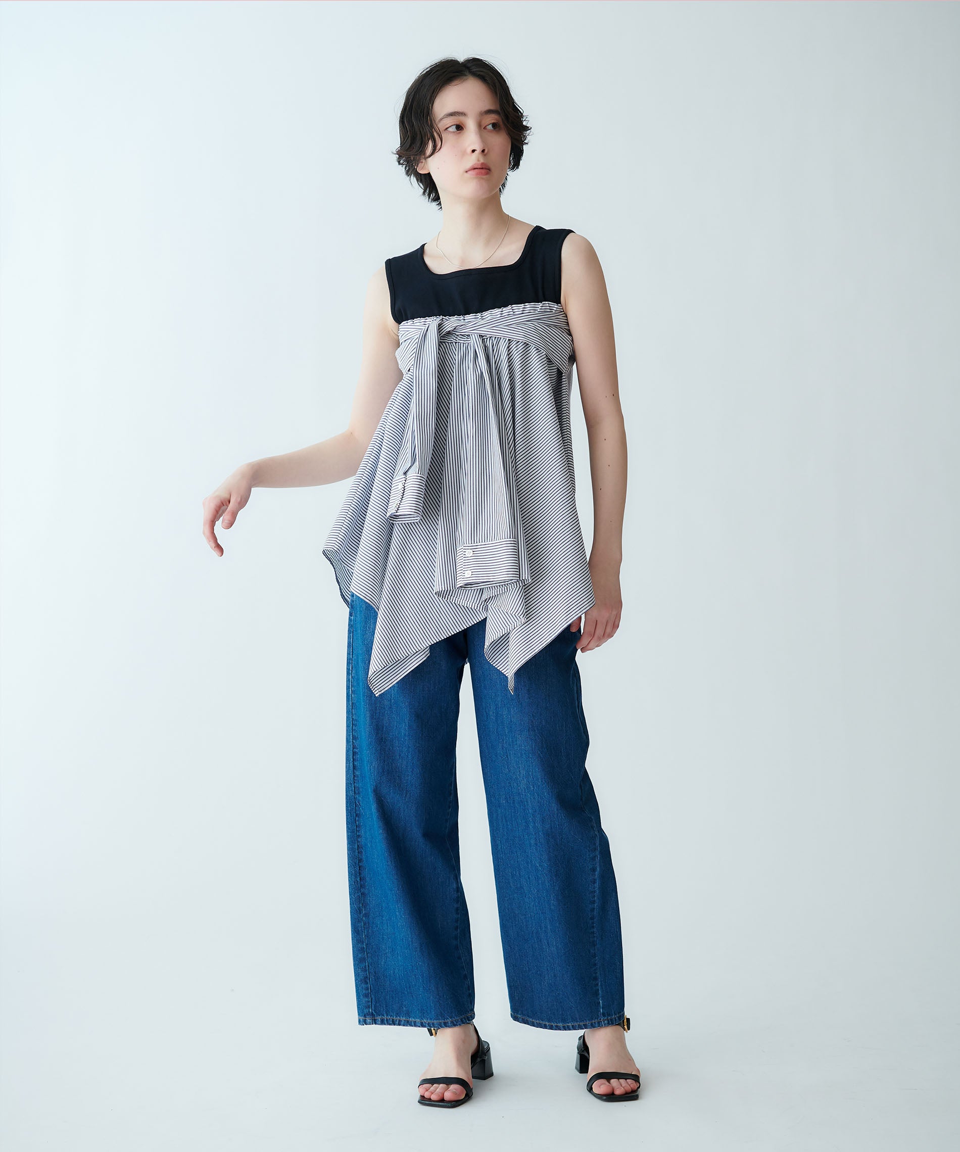 MOSSA タンクトップ XS レディース 2WAYタンクトップ – FACE SANS FARD