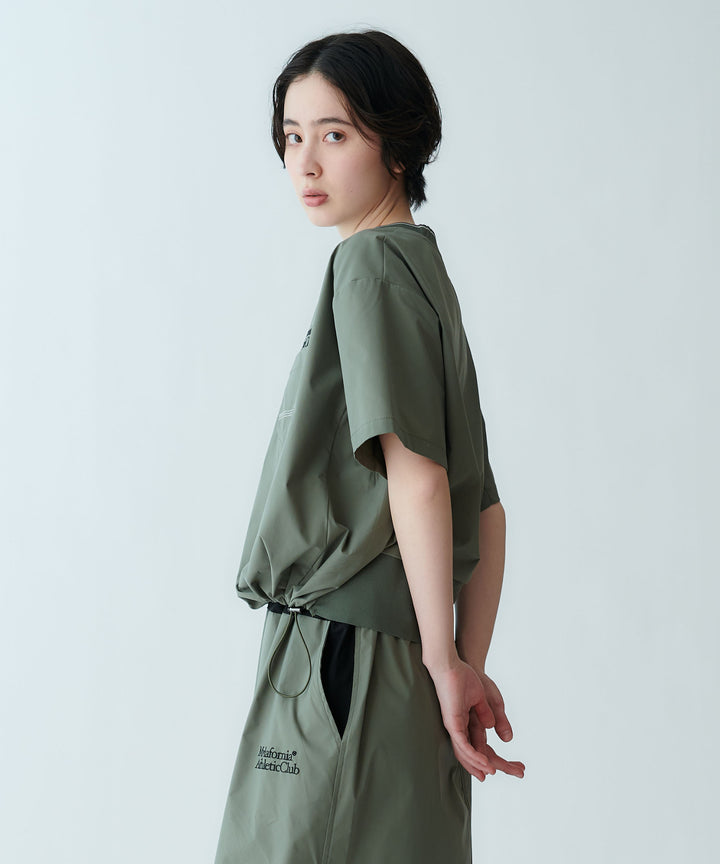 ドロストデザイン刺繍ブラウス