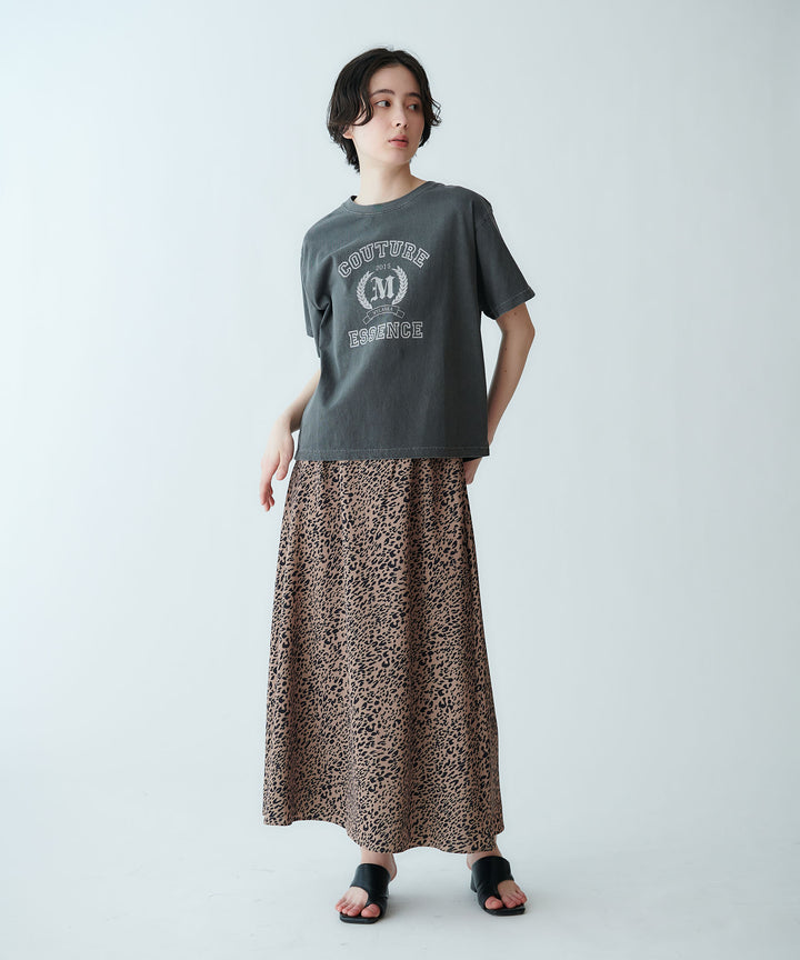 レオパード柄スカート