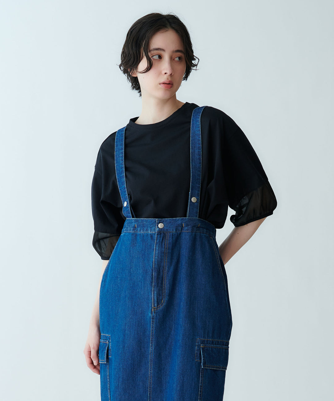 モデル H：165cm / 38 /ブラック