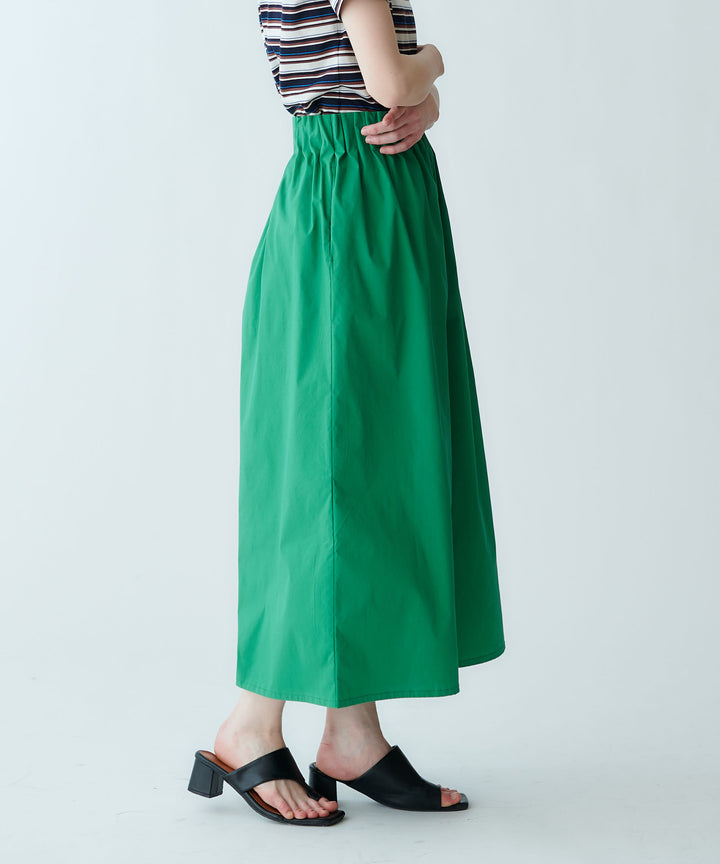 Waist tuck wide pants