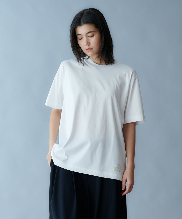 コットンスムースベーシックTシャツ