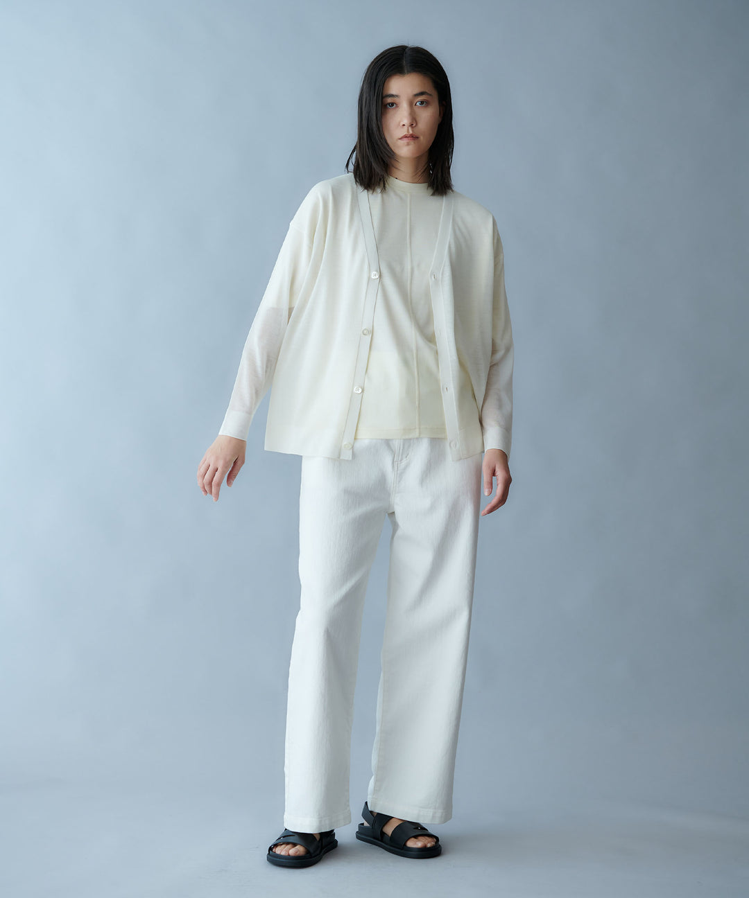 サマーウールニット