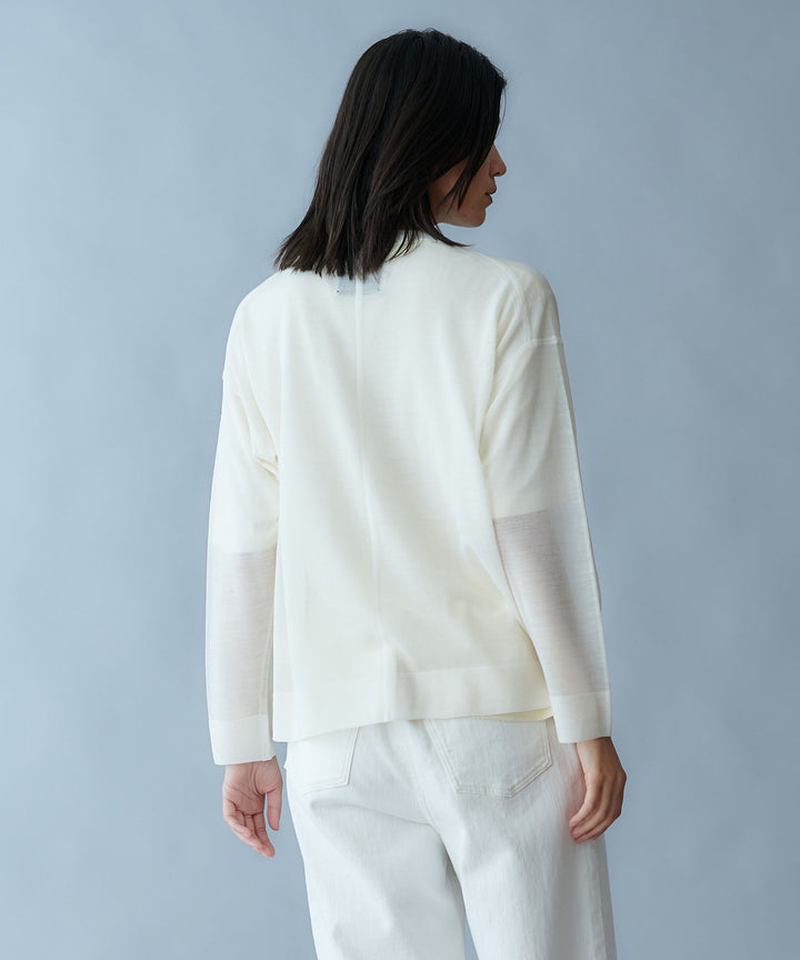 サマーウールニット