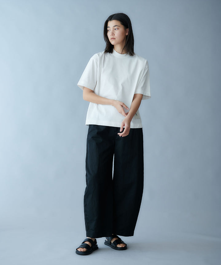 オーガニックコットンバレルパンツ
