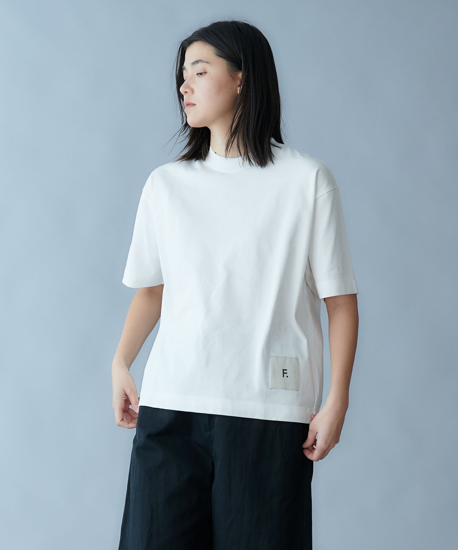 ハイゲージ天竺ロゴTシャツ – FACE SANS FARD
