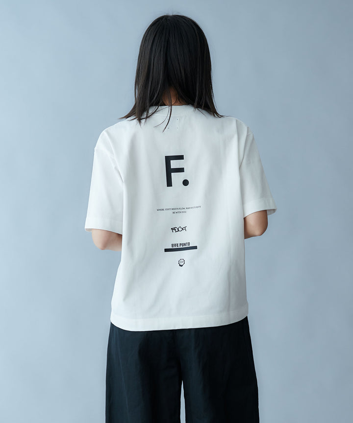 ハイゲージ天竺ロゴTシャツ