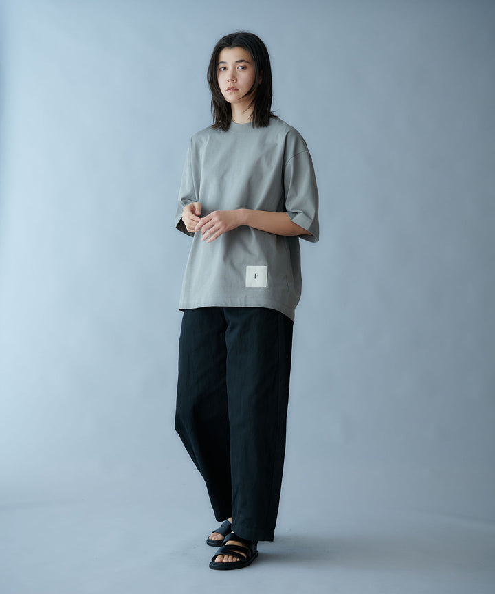 オーガニックコットンバレルパンツ