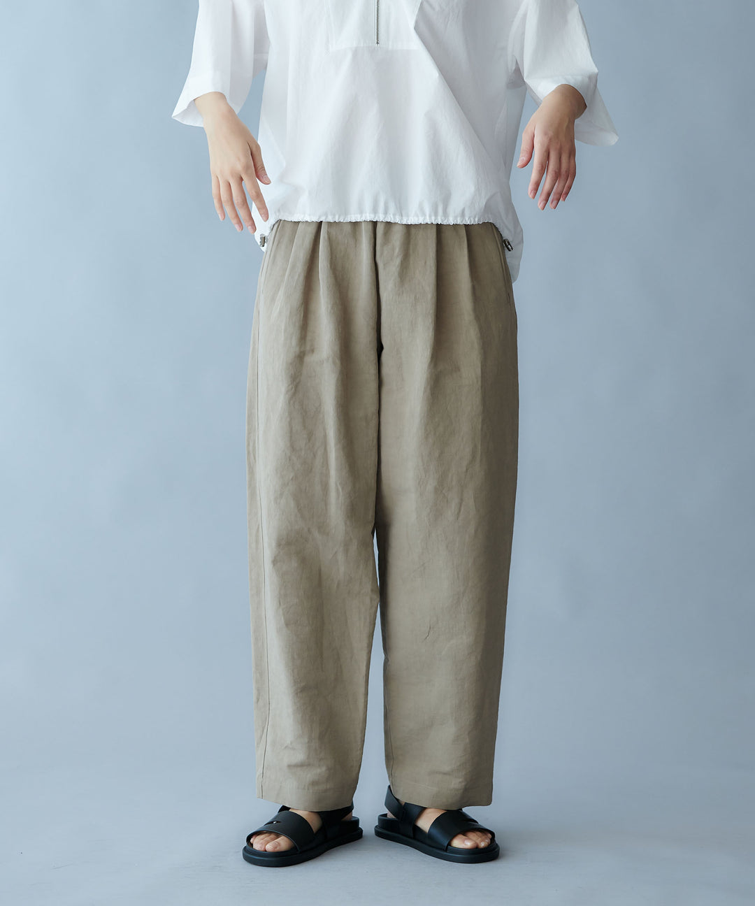 タイプライターワイドパンツ