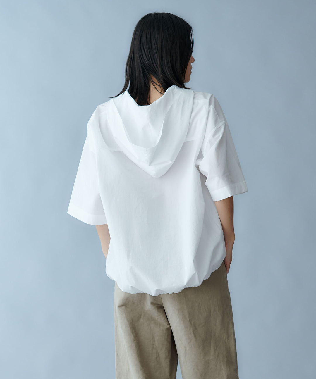 Hoodie Halfsleeve Blouse