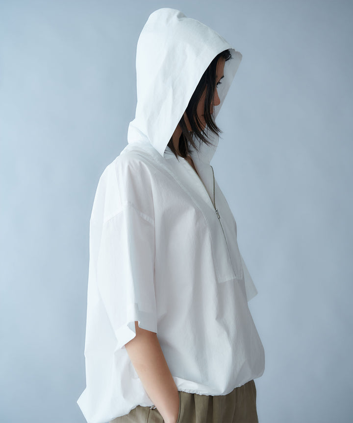 Hoodie Halfsleeve Blouse