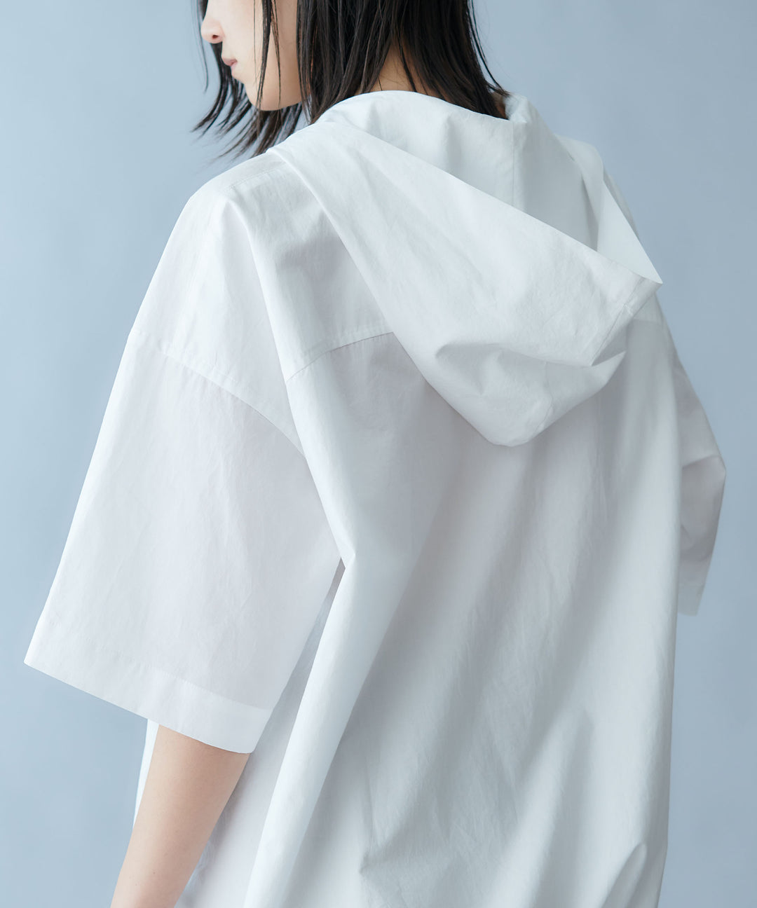 Hoodie Halfsleeve Blouse